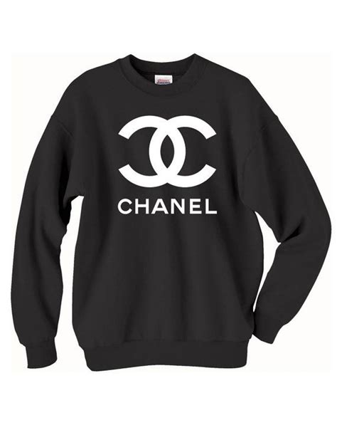 chanel fake crewneck sweatshirt|Chanel dupe leather.